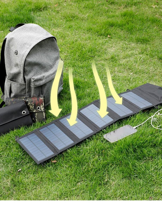 Solar Charging Board Panel Outdoor Power Bank Portable